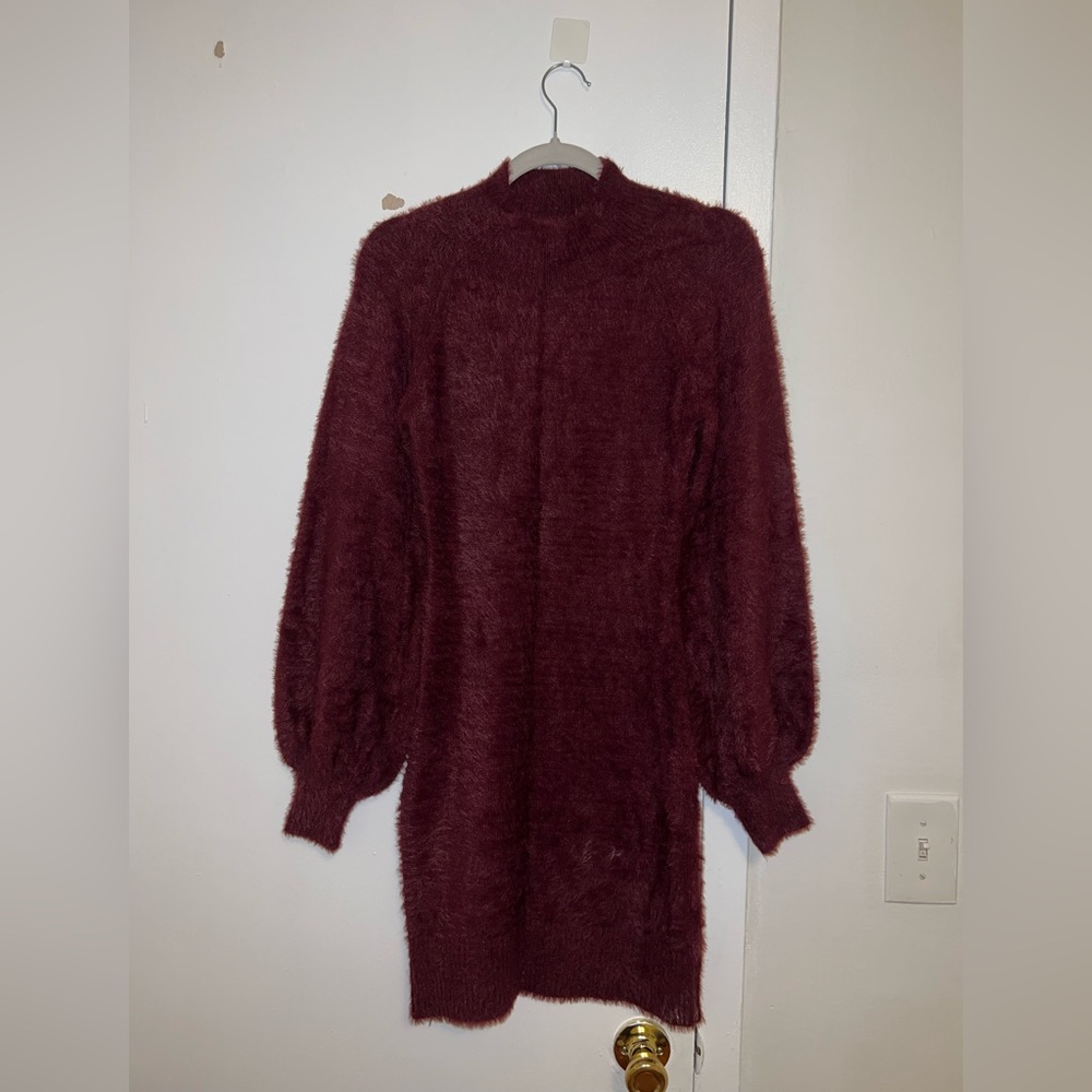Bardot dress long sleeve